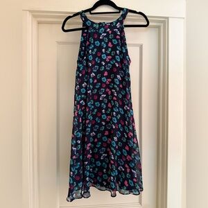 Betsey Johnson Navy Floral Dress